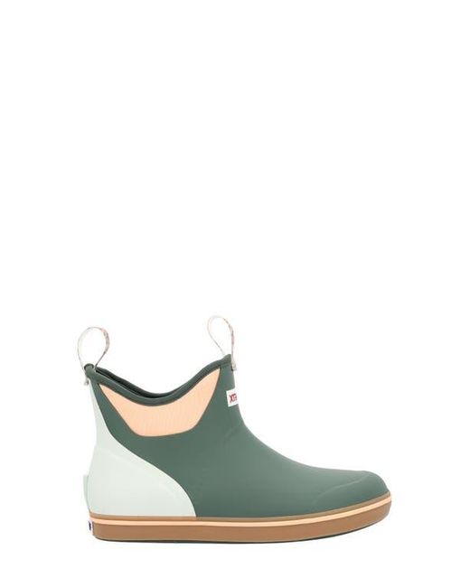 XtraTuf Green 6-Inch Ankle Deck Boot