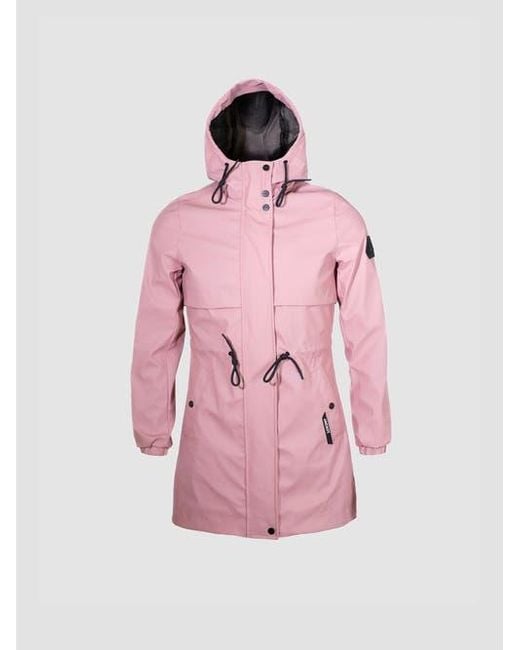 Jacket Pink Aurora Cape Raincoat