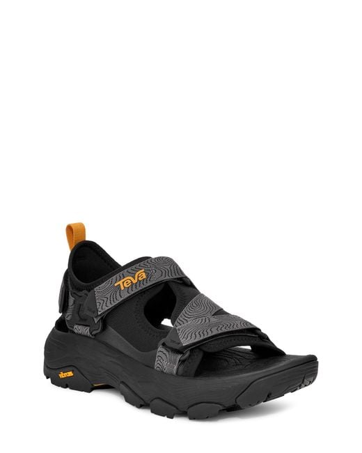 Teva Black Grandview Max Sandal for men