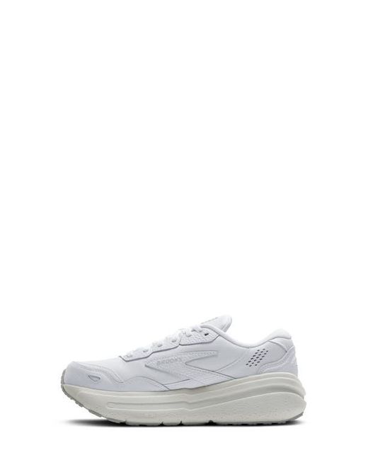 Brooks White Ghost Max Sneaker
