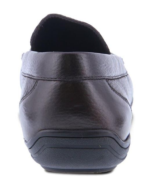 Spring Step Gray Ceto Driving Loafer for men