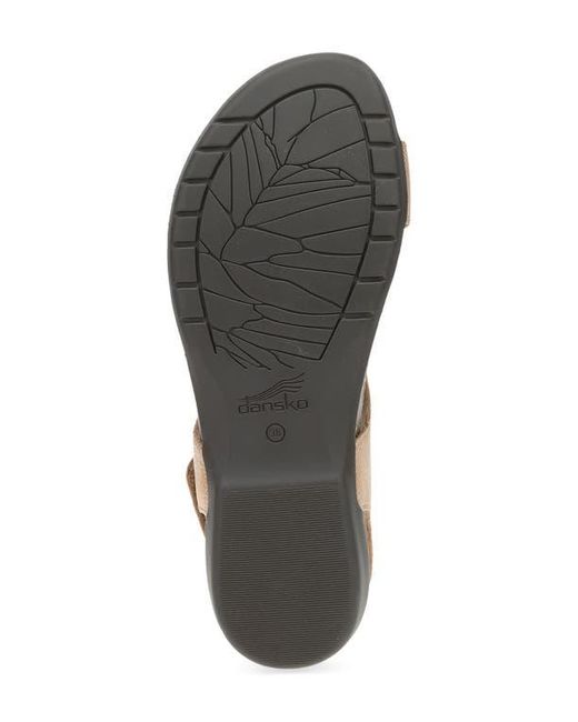 Dansko Brown Reece Sandal