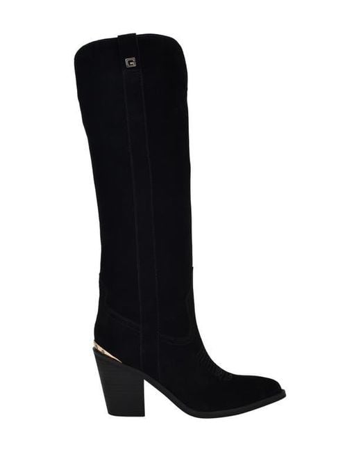 Guess Black Sashan Western Boot
