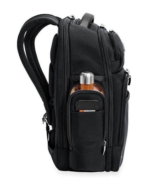 Briggs & Riley Black Medium Work Cargo Backpack