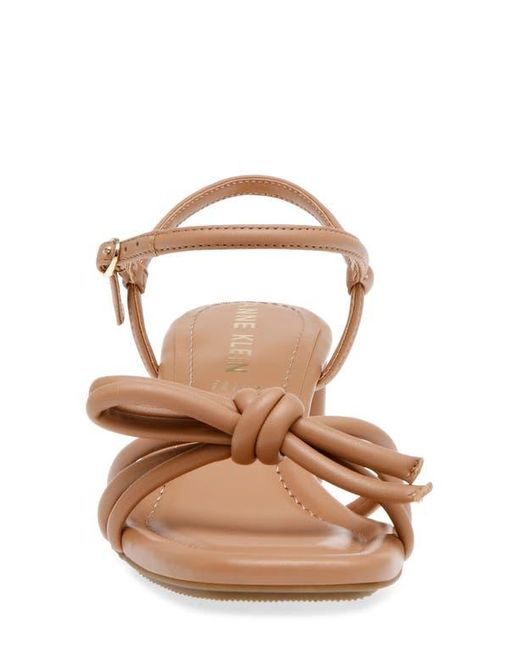 Anne Klein Natural Strappy Sandal