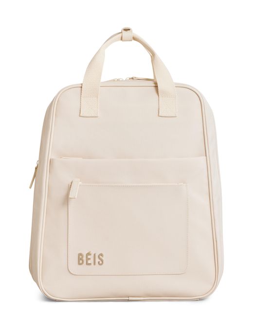 BEIS Natural The Expandable Backpack