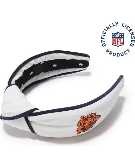 Lele Sadoughi Chicago Bears Embroidered Knotted Headband | Lyst display picture 3