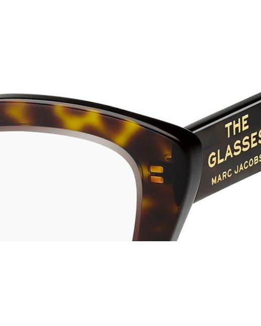 Marc Jacobs Multicolor 53Mm Rectangular Optical Glasses