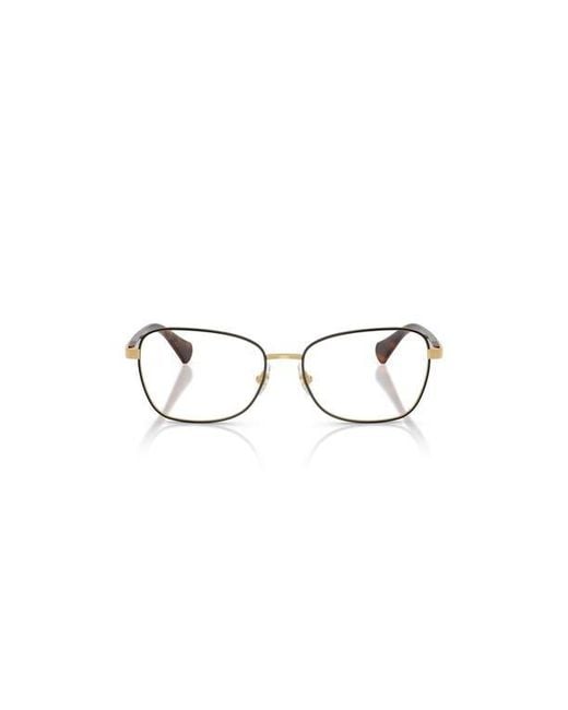 Ralph Black 55Mm Square Optical Glasses