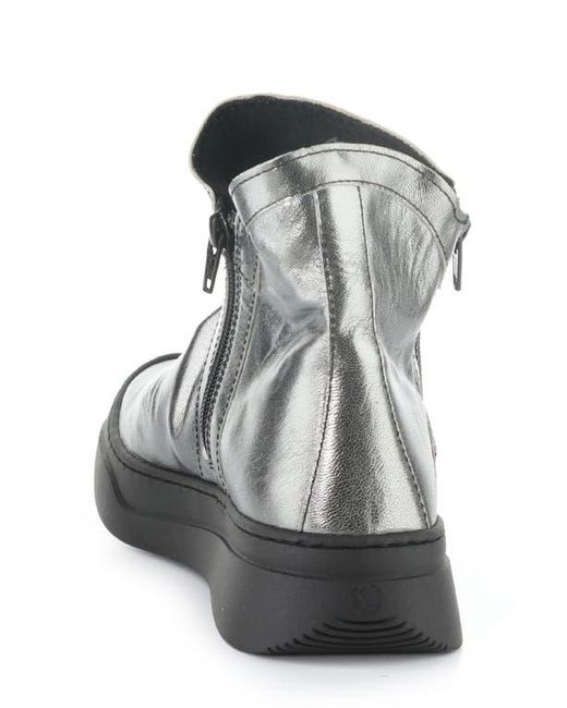 Softinos White Abil Platform Wedge Bootie