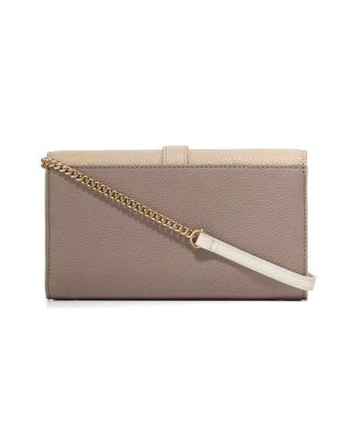 Cole Haan On A Chain Crossbody Wallet in Natural