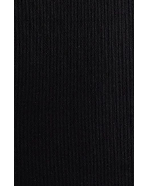 HUGO Black Ditchle Oversize Logo Graphic Hoodie for men