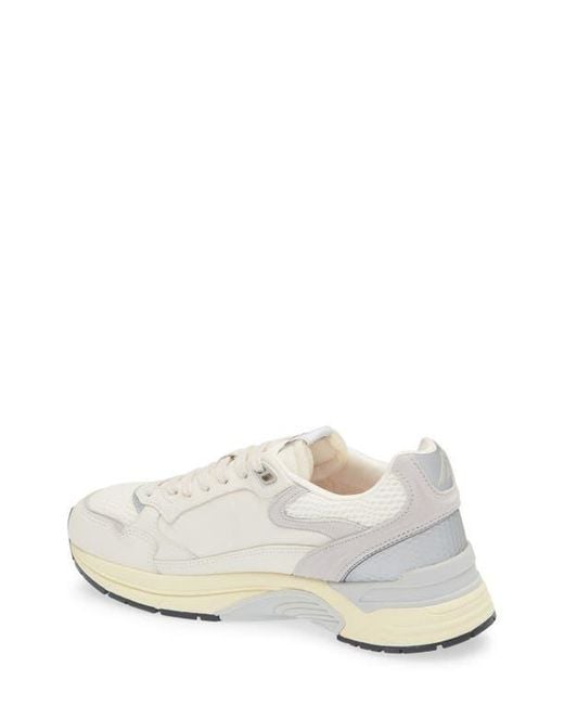 Autry White Hyperway Low Sneaker for men
