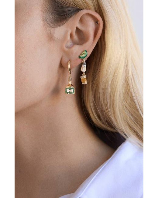 BaubleBar White On The Rocks Set Of 2 Drop Earrings