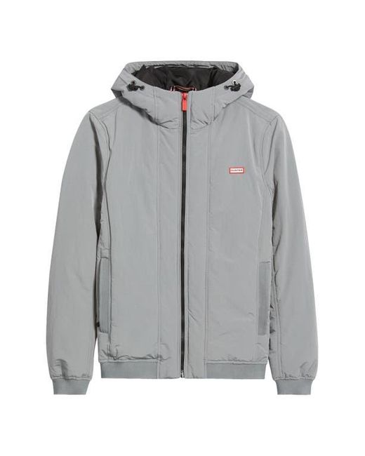 Hunter Gray Horley Hooded Water Resistant Ripstop Jacket for men