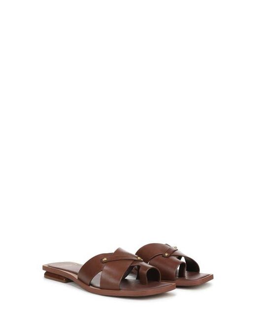 Sarto Brown Etta Toe Loop Sandal