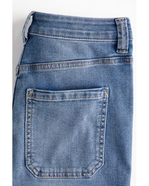 H&M Blue Flared High Jeans
