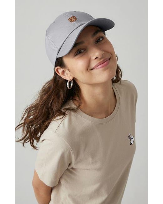 Alix White Pretzel Dad Cap