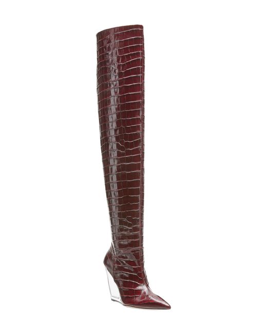 stuart weitzman wedge boots