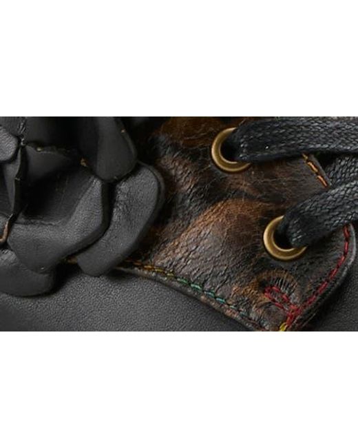 Spring Step Black Martinela Combat Boot