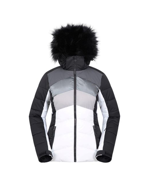 Mountain Warehouse Black Cascade Padded Ski Jacket