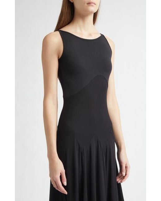 brown bodycon dress long MORANA DRESS main image 0