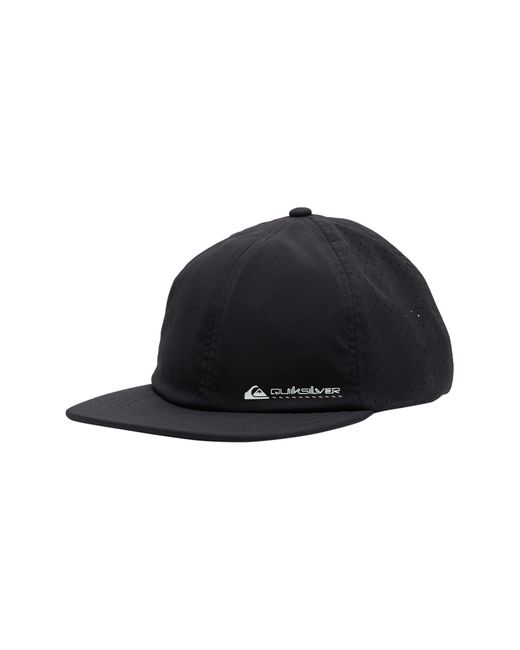 Quiksilver Black St Comp Perforated Performance Baseball Cap for men