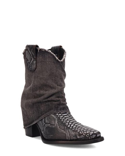 Dingo Black Denim Dream Western Boot