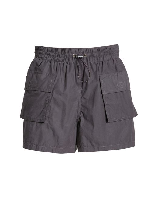 BP. Blue Cotton Poplin Cargo Shorts