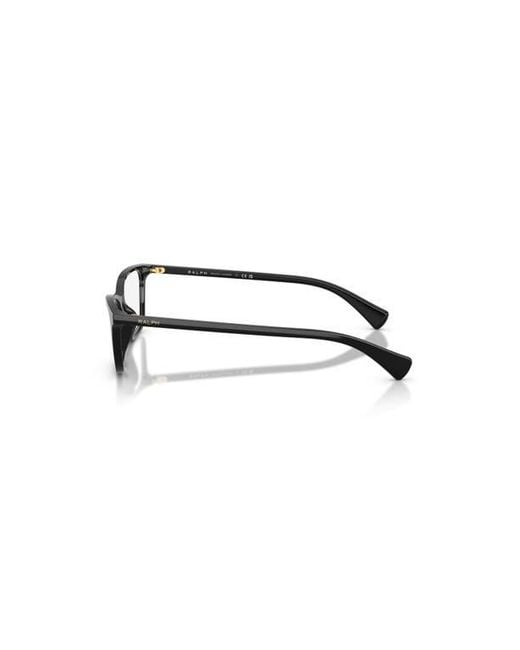 Ralph Black 53Mm Rectangle Optical Glasses