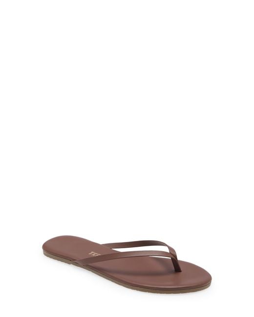 TKEES Brown Foundations Matte Flip Flop