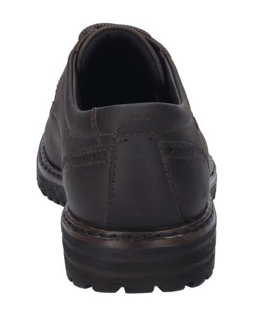 Josef Seibel Black Erroll Waterproof Derby for men