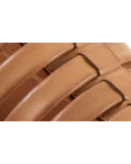 Softwalk® Brown Softwalk Havana Slingback Espadrille Platform Wedge Sandal
