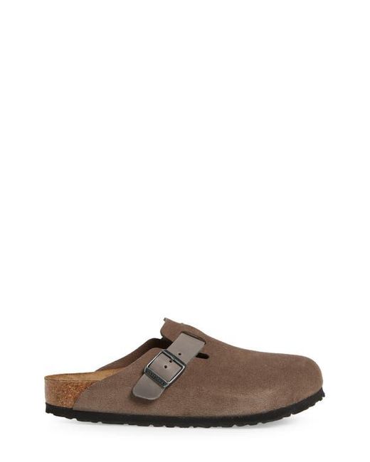Birkenstock Brown Boston Clog for men