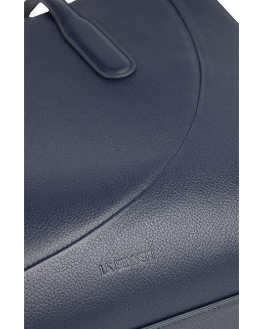 L.K.Bennett Blue Olivia Oliod Leather Tote