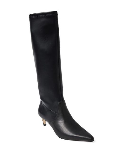Jack Rogers Black Virginia Stretch Pointed Toe Boot