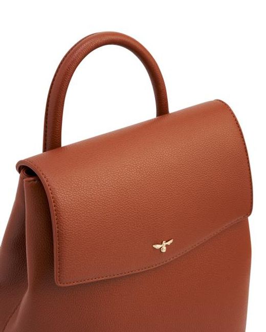 Fable England Brown Laura Small Backpack