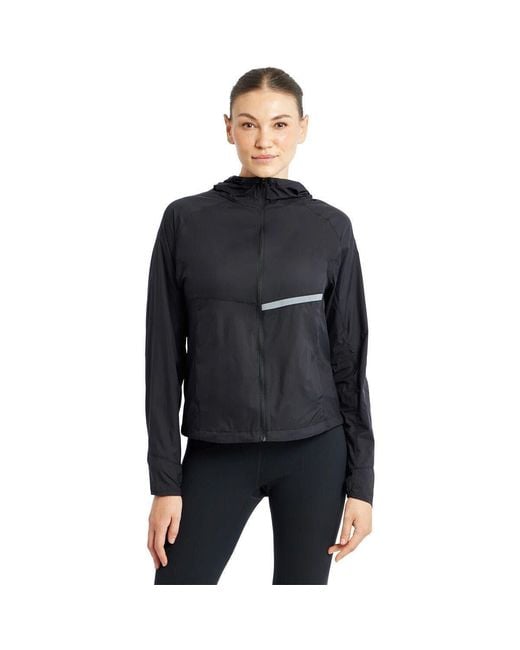 Oiselle Black Reflective Vim Jacket