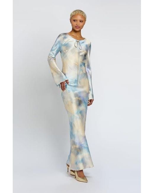 DASKA Women's Blue Sali Dress