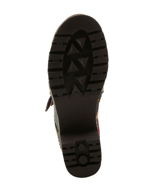 Spring Step Blue Brazza Bootie