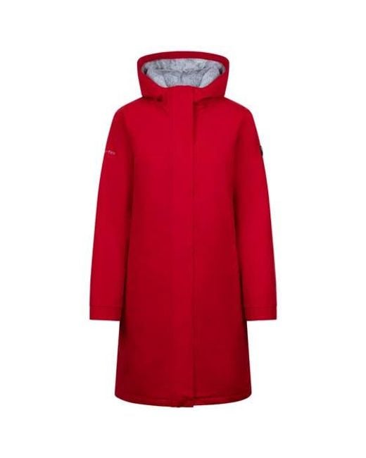 Trespass Red Claudel Waterproof Jacket