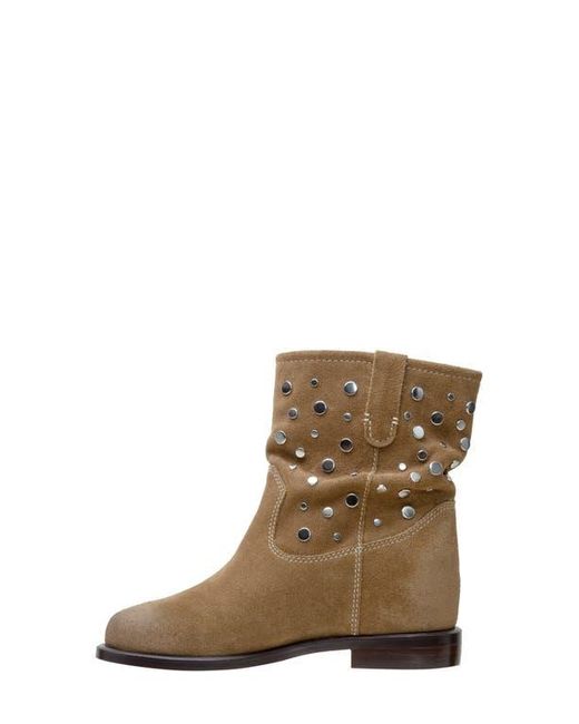 Linea Paolo Brown Terry Studded Slouchy Bootie