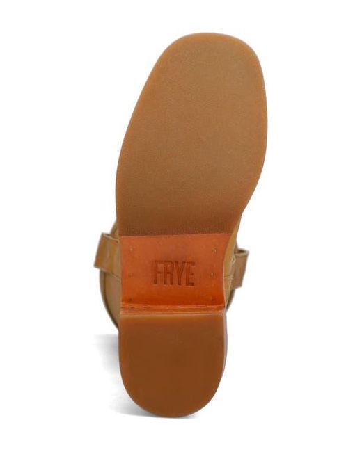 Frye Brown Kate Block Heel Boot