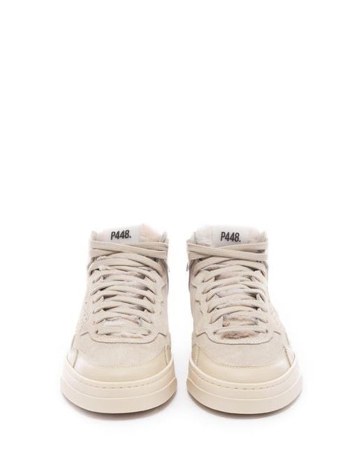 P448 Natural Balihir Mid Top Sneaker