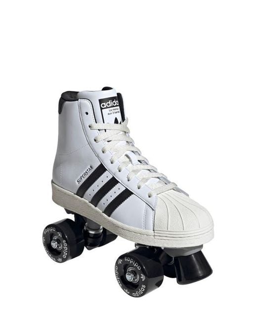 Adidas White Superstar 82 Roller Skate