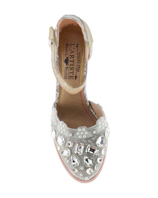 Spring Step Metallic Gem Pump