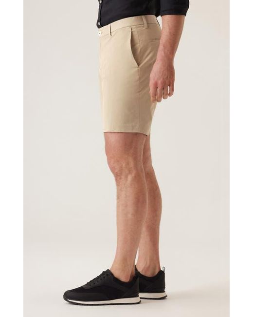 Dek Natural Galaxy Ultra 4X Stretch Twill Bermuda Shorts for men