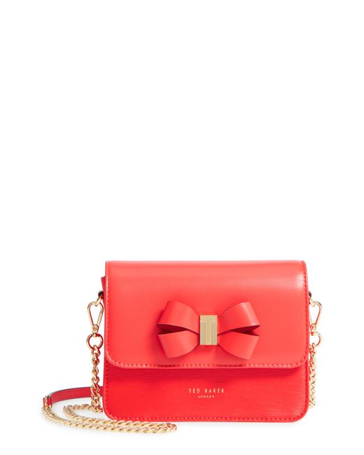 Ted Baker Seldaa Large Bobble Purse in Red | Lyst UK