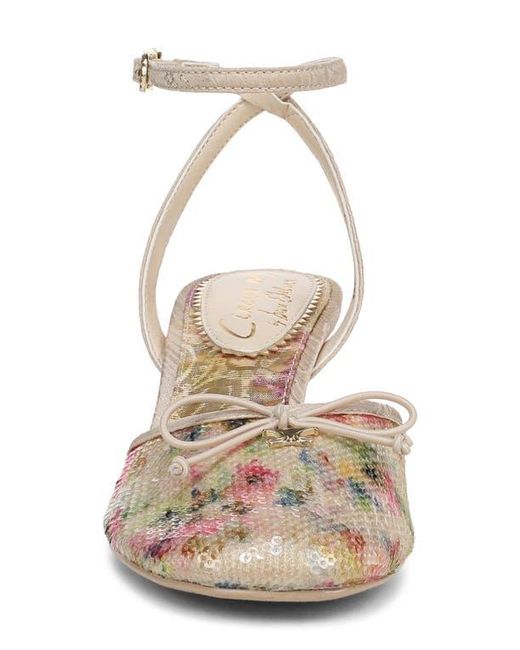 Circus by Sam Edelman Metallic Rosetta Ankle Strap Pump