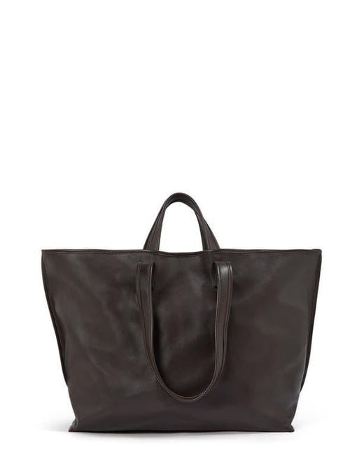 Kassl Black Leather Tote